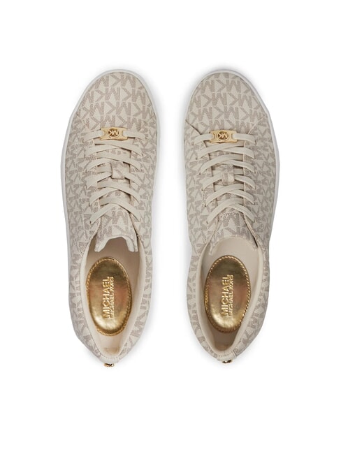 KEATON Teniși cu imprimeu integral al logo-ului vanilie - Pantofi femei