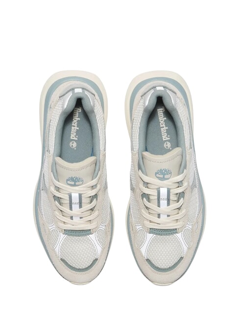 HAZEL LANE LOW  plasă naturală cu albastru deschis - Pantofi femei