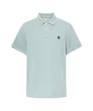 TIMBERLAND MILLERS RIVER Tricou polo din bumbac albastru argintiu - maiou Polo - 3