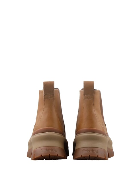 ROXIE LANE  Botine din piele maro mediu, fibră integrală - Pantofi femei