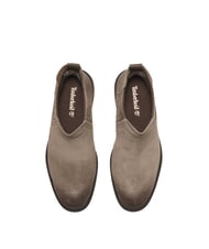 TIMBERLAND BRIMFIELD Ghete joase din piele piele &icirc;ntoarsă maro mediu - Pantofi femei - 4