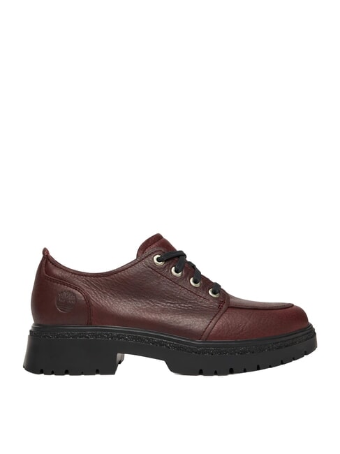 CAMBRUA VALLEY Pantofi din piele burgundy fullgrain - Pantofi femei