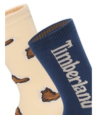 TIMBERLAND HAMPSHIRE Două perechi de șosete fulgi de ovaz / erica - Șosete pentru bărbați - 2