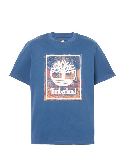 FRONT SEASONAL STACK Tricou de bumbac ocean - tricou