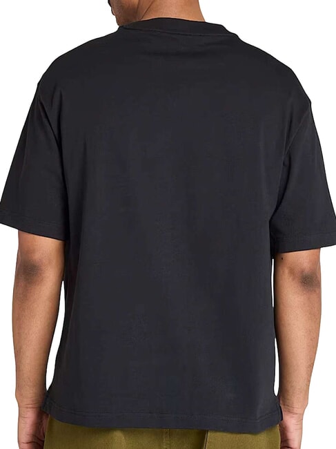 DUNSTAN RIVER Tricou de bumbac BLACK - tricou
