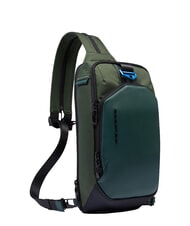 PIQUADRO PQ-EARTH  VERDE - Genți de umăr bărbați - 2