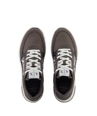 ARMANI EXCHANGE DUSSELDORF Adidași Man gri &icirc;nchis pescăruș+lemn plutitor+negru - Pantofi bărbați - 4