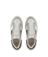 ARMANI EXCHANGE A|X Adidași alb-gălbui + negru - Pantofi bărbați - 4