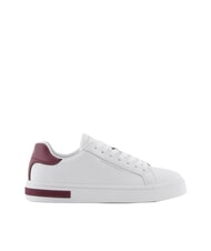 ARMANI EXCHANGE A|X Tenisi din piele alb optic + canelură - Pantofi femei - 2