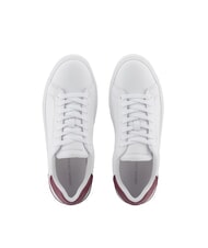 ARMANI EXCHANGE A|X Tenisi din piele alb optic + canelură - Pantofi femei - 4
