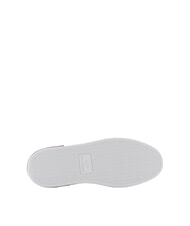 ARMANI EXCHANGE A|X Tenisi din piele alb optic + canelură - Pantofi femei - 5