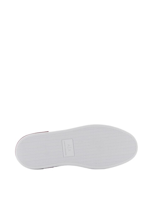 A|X Tenisi din piele alb optic + canelură - Pantofi femei