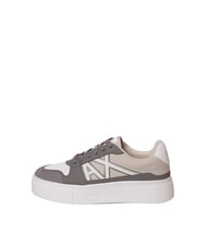 ARMANI EXCHANGE AX LOGO Adidași cu platformă biban brun + nisip - Pantofi femei - 2