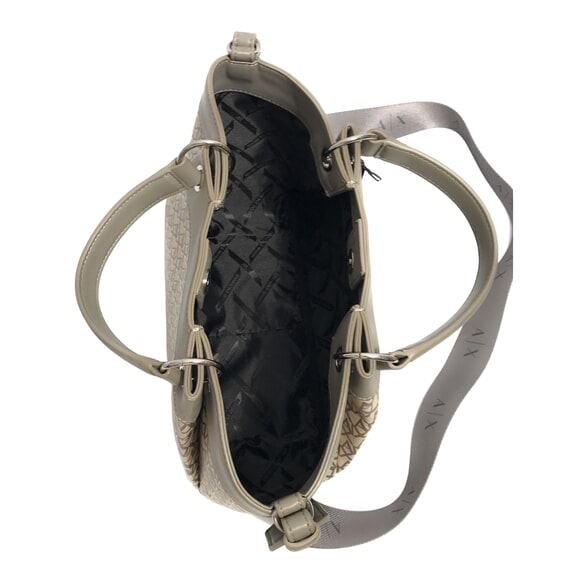 A|X Geantă de m&acirc;nă cu curea de umăr nisip sonor / bas brun - Genți femei