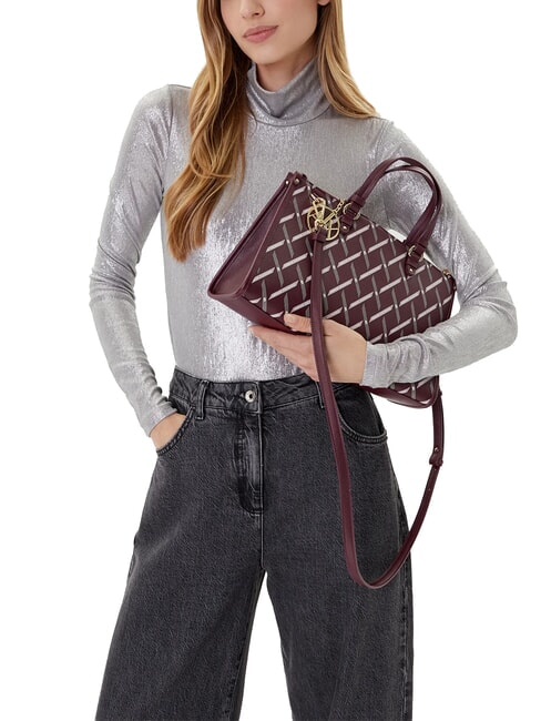 A|X Geantă de m&acirc;nă, cu curea de umăr canelură / canelură - Genți femei