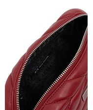 ARMANI EXCHANGE VICTORIA Geanta dormitor Matelass&eacute; dalie roșie - Genți femei - 4