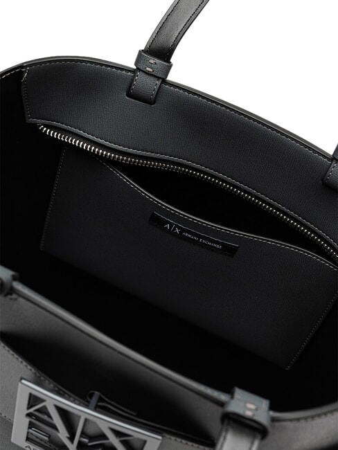 A|X BUCKLE Geantă shopper de umăr oțel răcit - Genți femei