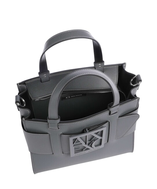 SUSIE Geantă de m&acirc;nă, cu curea de umăr oțel răcit - Genți femei