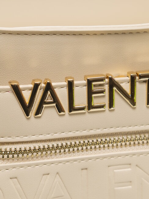 CORA Geantă de m&acirc;nă, cu curea de umăr ecru - Genți femei