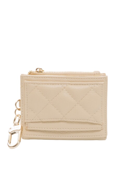 4G LOGO Suport pentru carduri cu carabină pentru chei gri-maro - Portofele femei