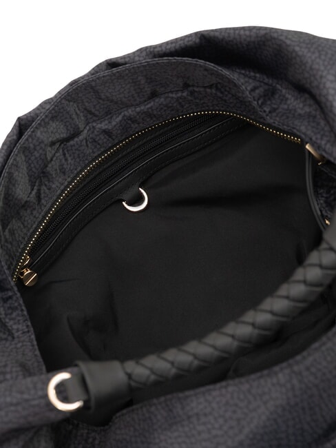 PLIE Geantă de umăr hobo negru &icirc;nchis - Genți femei