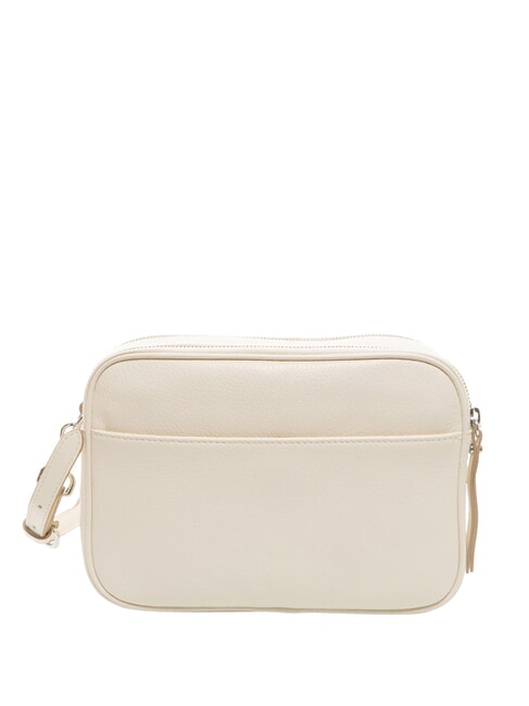 CARRE Geantă de umăr din piele cu curea de umăr MARMURA - Genți femei