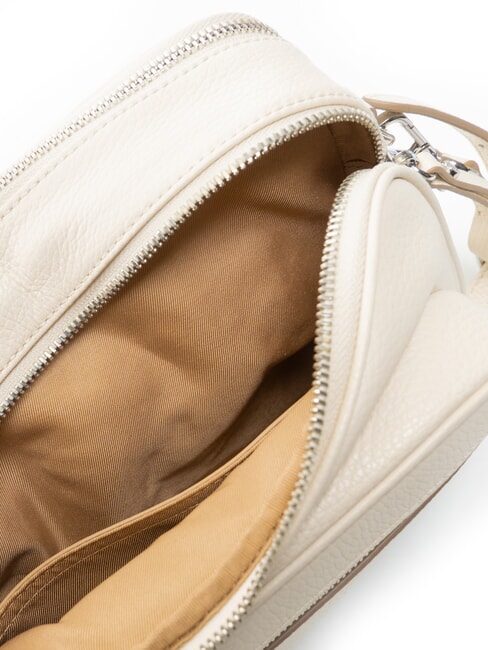 CARRE Geantă de umăr din piele cu curea de umăr MARMURA - Genți femei