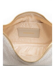 BORBONESE HOBO LUNA MINI ECO LINE Geanta de umar bumbac alb - Genți femei - 4