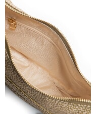 BORBONESE HOBO LUNA MINI ECO LINE Geanta de umar măslin - Genți femei - 4