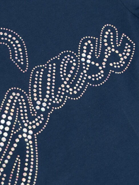 KIDS Tricou de bumbac albastru secret - Tricou copil