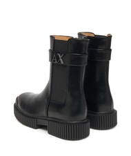 ARMANI EXCHANGE A|X LETTERING Ghete la gleznă negru - Pantofi femei - 3