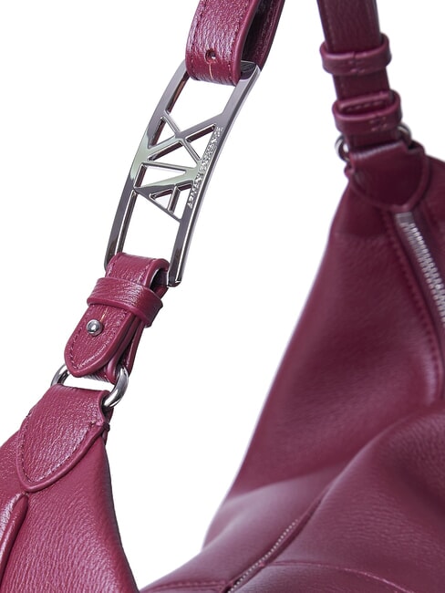 LIZ PEBBLE Geantă de umăr hobo mare canelură - Genți femei