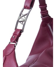 ARMANI EXCHANGE LIZ PEBBLE Geantă de umăr hobo mare canelură - Genți femei - 3