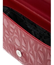 ARMANI EXCHANGE A|X PAINT Geantă de umăr mini dalie roșie - Genți femei - 4