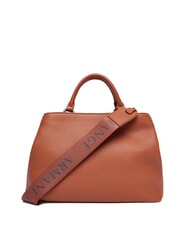 ARMANI EXCHANGE NICOLE L Geantă de m&acirc;nă, cu curea de umăr coajă de nucă de cocos - Genți femei - 2