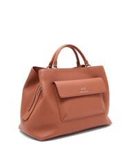 ARMANI EXCHANGE NICOLE Geantă de m&acirc;nă cu buzunar și curea de umăr coajă de nucă de cocos - Genți femei - 2