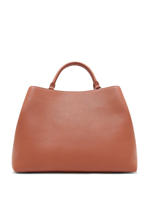 NICOLE Geantă de m&acirc;nă cu buzunar și curea de umăr coajă de nucă de cocos - Genți femei