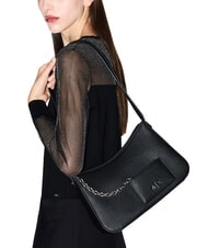 ARMANI EXCHANGE A|X SMOOTH Geantă de umăr negru - Genți femei - 5