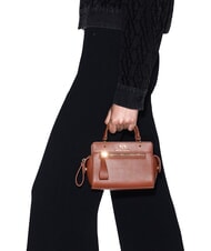 ARMANI EXCHANGE A|X MINI Geantă micro, cu curea de umăr coajă de nucă de cocos - Genți femei - 6