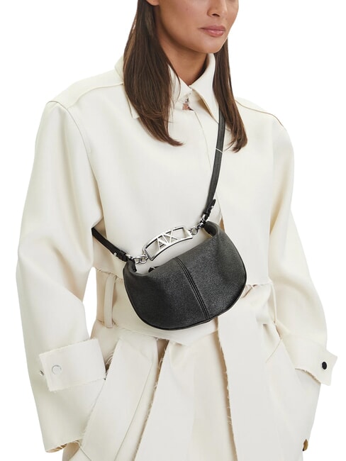 A|X SAFFIANO Geantă de umăr mini negru - Genți femei