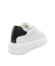 LOVE MOSCHINO ECLIPSE 50 Adidași din piele alb negru - Pantofi femei - 3