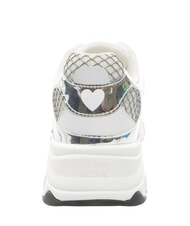 LOVE MOSCHINO STARDUST 60 Teniși pentru femei argintiu/alb/argintiu - Pantofi femei - 3