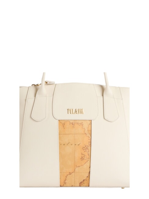 BLOO CITY Geantă de m&acirc;nă cu curea de umăr fildeş - Genți femei