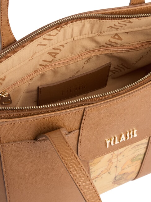 BLOO CITY Sacoșă mare de cumpărături TUTUN - Genți femei