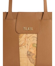 ALVIERO MARTINI PRIMA CLASSE BLOO CITY Sacoșă mare de cumpărături TUTUN - Genți femei - 3