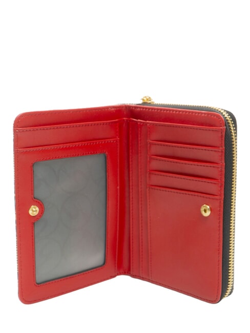 PLANETARIUM Portofel mediu pentru monede clasic/ coral - Portofele femei