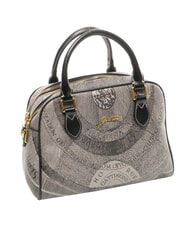 GATTINONI PLANETARIUM Geantă cu dom mediu cu curea de umăr gri deschis monocrom/negru - Genți femei - 2