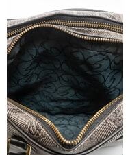 GATTINONI PLANETARIUM Geantă cu dom mediu cu curea de umăr gri deschis monocrom/negru - Genți femei - 5