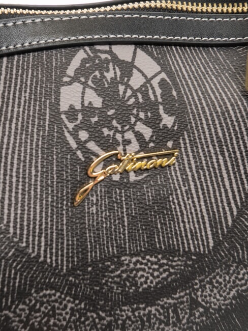 PLANETARIUM Geanta de umar cu bareta de umar gri deschis monocrom/negru - Genți femei