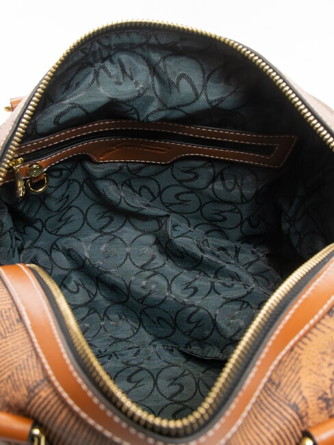 PLANETARIUM Geanta de umar cu bareta de umar bronz monocrom - Genți femei